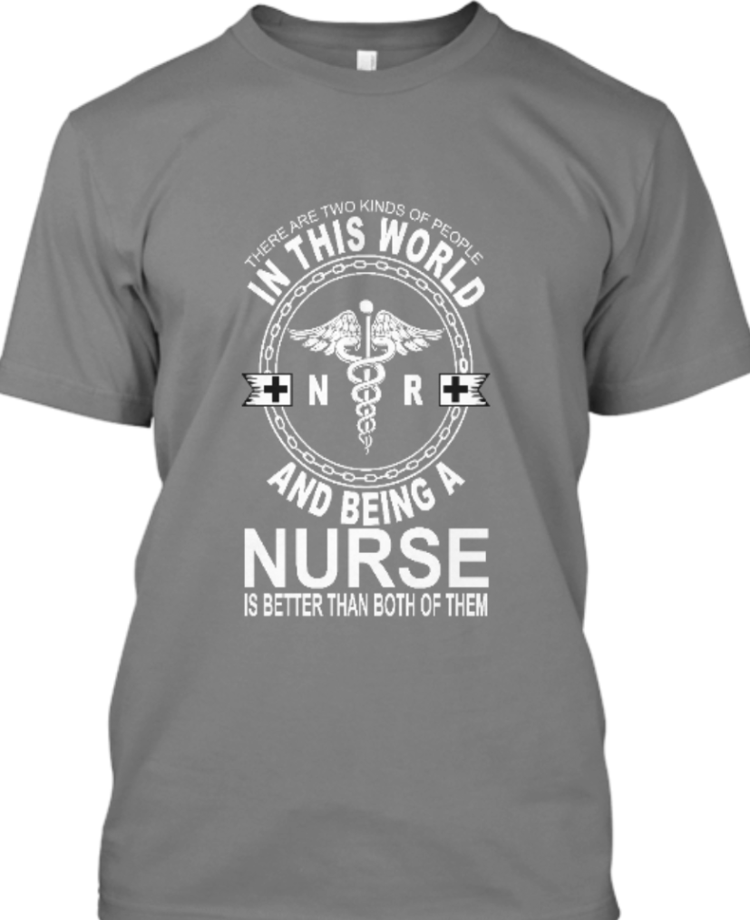 Nurse Designed Short Sleeve T-Shirt.
